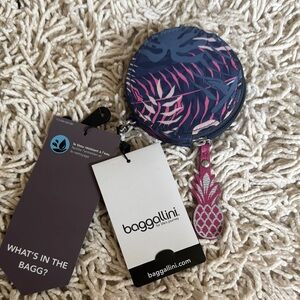 Baggallini Navy and Magenta Ear Bud Case